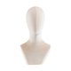 thumbnail image 4 of Cabeza de maniquí, modelo, auriculares, joyas, herramienta para peinar el cabello, gafas de sol, máscara, bufanda Fondo beige cuadrado, 4 of 9