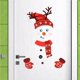 thumbnail image 4 of Yuarrent Adhesivo de pared de Navidad a prueba de humedad Navidad PVC muñeco de nieve pegatinas de nevera decoración del hogar para pegar en ventanas y Decoración del hogar No. 4 Yuarrent HA043214-04, 4 of 6