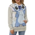 thumbnail image 2 of Stitch Hoodie with Pocket for Men Women Couple Gift, 2 of 7