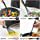 thumbnail image 4 of Juego de utensilios de cocina de silicona profesional de 10 piezas, herramienta de cocina antiadherente resistente al calor, pinzas, cuchara, batidor, espátula, cepillo, kit de accesorios TUNC Sencillez, 4 of 5
