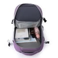 thumbnail image 3 of Women's Multifunctional Travel Backpack Luggage Bag with USB Interface Independent Shoe Cabinet Can Board The Plane, 3 of 5