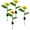 Yellow(4pcs), variant on Solar Garden Lights Outdoor, Auto Dusk To Dawn Pathway Lights, Weather Resistant Decorative Landscape Lighting for Yard Path Patio