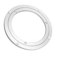 thumbnail image 2 of pitrice Support de Moniteur Rond Rotatif en Alliage d'Aluminium, Plateau Tournant, Table à Roulements en Aluminium, Argent Blanc, 16 Pouces, 2 of 9