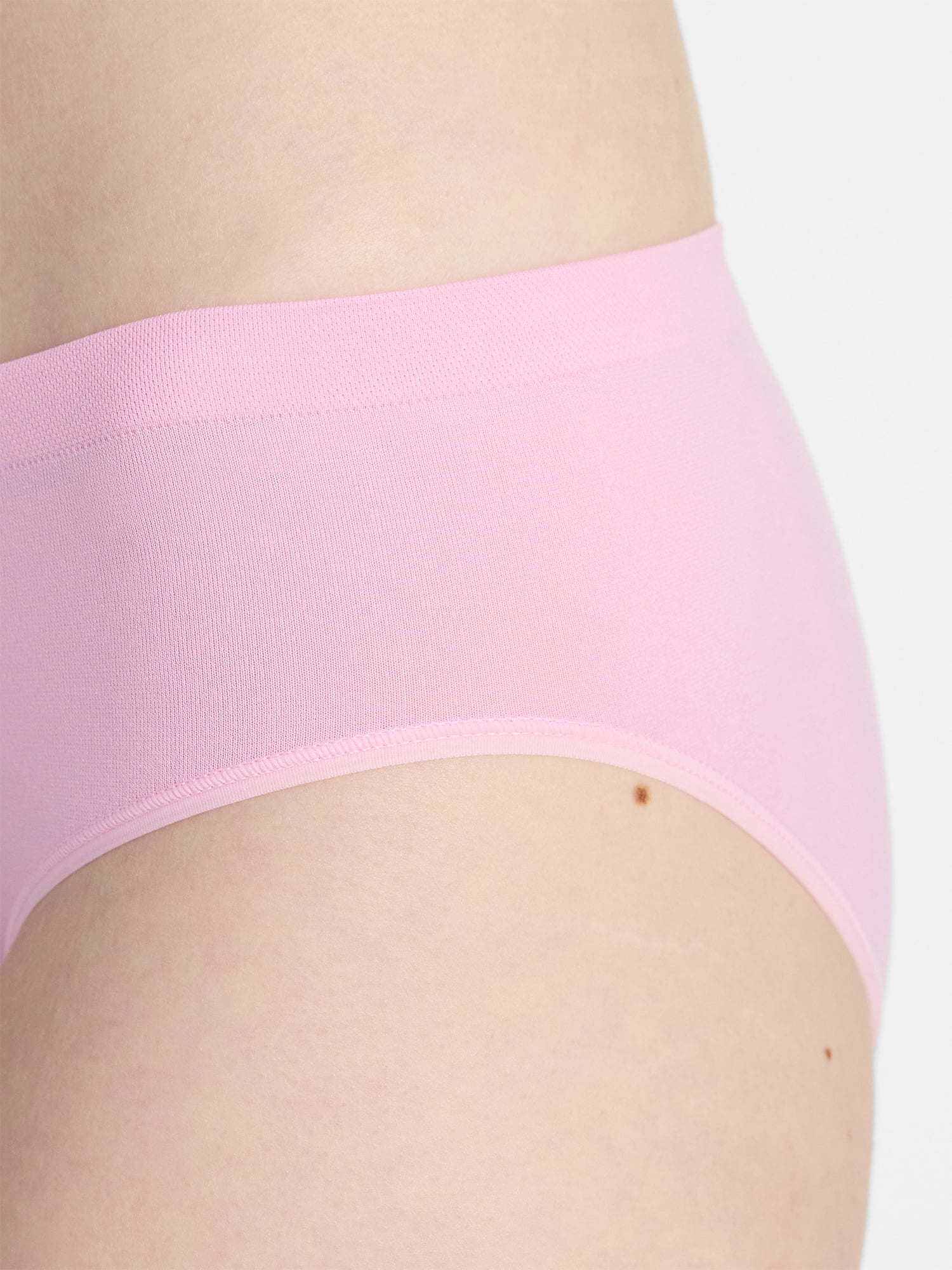 No Boundaries Seamless Hipster Panties, Women's XS-XXXL
