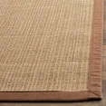 thumbnail image 3 of SAFAVIEH Natural Fiber Urban Striped Sisal Runner Rug, Multi/Light Brown, 2'6" x 8', 3 of 6