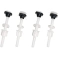 thumbnail image 1 of 4 Pack Toilet Seat Screws, Universal Plastic Toilet Seat Bolts With Washers Replacement, Pan Head Toilet Seat Bolts And Nuts For Top Mount Toilet Seat Hinges, 1 of 7
