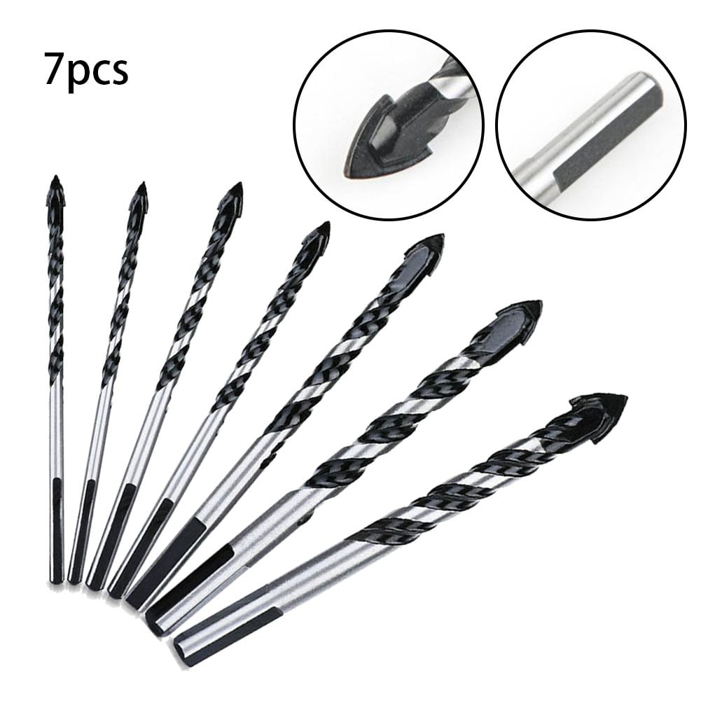 7X Ultimate Drill Bits Ceramic Wall Glass Punching Hole Working Multifunctional 