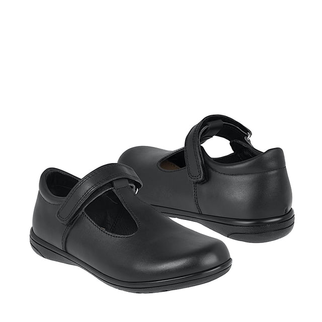 ZAPATOS ESCOLARES STYLO NIÑA 25361 PIEL NEGRO 18-21