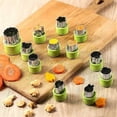 thumbnail image 2 of Mini Cookie Cutters Set Fruit Cutters Shapes Fruit Shape Cutters Mini Cookie Cutter Fruit Cookie Cutters Small Cookie Cutters Tiny Cookie Cutters Mini, 2 of 5
