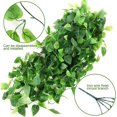 thumbnail image 3 of Plantas Colgantes Artificiales 4 Piezas Planta Colgante Falsa Planta Colgante Artificial Plantas Artificiales para Exteriores Plantas de plástico (Verde), 3 of 4