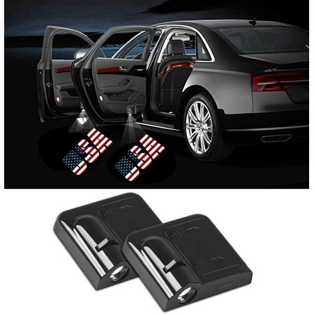 SEAMETAL universel LED porte de voiture lumière de bienvenue projecteur Laser Logo fantôme ombre lumières lampe décorative sans fil accessoires SEAMETAL universel LED porte de voiture lumière de bienvenue projecteur Laser Logo fantôme ombre lumières lampe décorative sans fil accessoires
