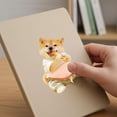 thumbnail image 6 of 3D Dog Belly Sticker Super Soft Silicone Anti Collision Sticker Chubby Shiba Inu Big Belly 3D Puffy Stickers for Phone Car Door Fridge Door Decorative for Daily Use, 6 of 8