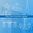 thumbnail image 6 of Great Value ST19 Vintage LED Light Bulb, 4.5-Watt (60W Equivalent), Daylight, Dimmable, E26, 8 Pack, 6 of 9