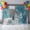 Turquoise, variant on Turquoise Grey Backdrop for Photoshoot,Photography Photo Studio Background Wall Backdrop,Abstract Square Graffiti Modern Smear Back Drop Banner Panel for Portraits Wedding Party Live Streaming 7x5Ft