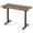 Rustic Brown, variant on Furnibear 48 Inch Ergonomic Electric Standing Desk with 3 Memory Settings, Anti-Collision, Child Lock and Digital Display Black
