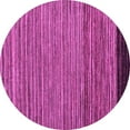 thumbnail image 1 of Ahgly Company Indoor Round Oriental Pink Modern Area Rugs, 7' Round, 1 of 4