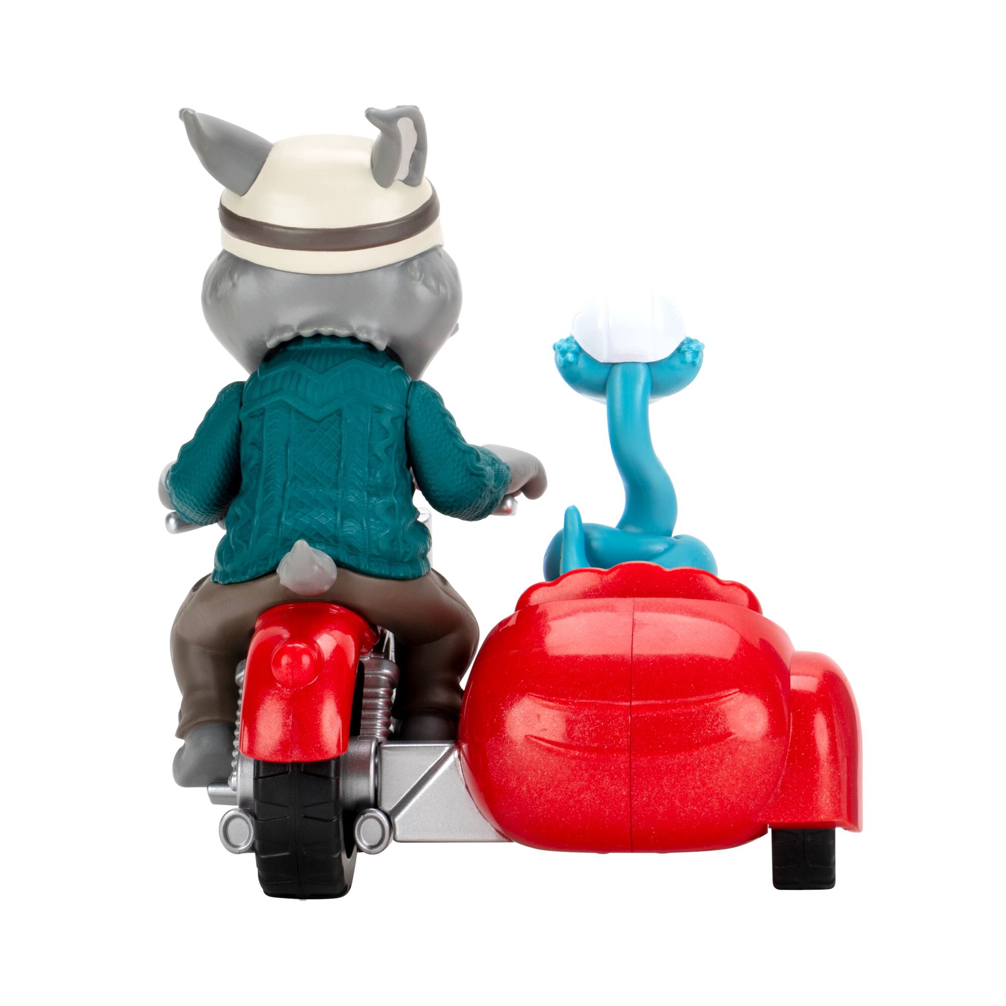 Disney’s Zootopia 2 4 inch Vehicle - Pawbert Lynxley & Motorcycle with Gary De’Snake - Movie Toys for Kids and Collectors