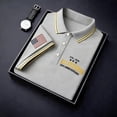 thumbnail image 2 of XDZJLR 250Th Anniversary Shirt Men Patriotic Short Sleeve Casual Comfort Commemorative Graphic Collared 4Th Of July Mens Polo Shirts S-5Xl, 2 of 3