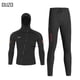 thumbnail image 2 of Traje de neopreno de 1,5 mm para hombre y mujer, para mantenerse caliente bajo el agua, para buceo, kitesurf, surf, pesca submarina, chaqueta, pantalones, ropa, traje de neopreno, 2 of 5