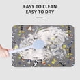 thumbnail image 7 of Cartonn Looney Tunes Diatomaceous Mat Rubber Anti Slip Floor Mat Diatom Mud Doormat Super Absorbent Bath Mat Rug 15.7x23.6in, 7 of 7