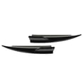 thumbnail image 3 of Rear Bumper Side Splitters, Bright Black Scratch  Rear Bumper Splitters Fancy Design Perfect Fit  for CLA-Class C117 CLA45  Line 2013-2019, 3 of 8