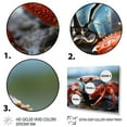 thumbnail image 3 of Designart "Guardian of the Coastal Crab" Animals Floater Framed Wall Art Print, 3 of 7