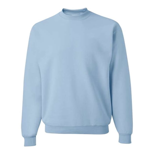 JERZEES - Sudadera de cuello redondo. 562M, XL, azul claro Jerzees 562MR