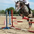 thumbnail image 4 of koolsoo Cheval Poney Ouvert devant Chaussures de Saut, Tendon & Bottes Fetlock Ensemble - Respirant, Léger & Choc-Absorption Envelopper avant + Arrière Rouge XL, 4 of 7