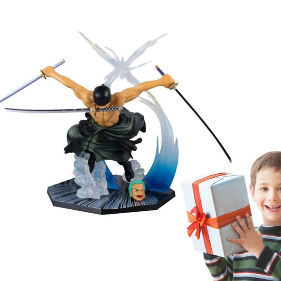 Anime Collectible Figure Roronoa Zoro Garage Kit Model Toy For Fans And Dinosaur Figurines for Kids 3-5 Girl Action Figures Manga Cool Robots That Help Out Drawing Action Figure Solar Bots for Kids