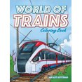 thumbnail image 1 of World of Trains Coloring Book, 1 of 2