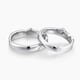 thumbnail image 4 of Anillos de boda Anillos de compromiso Aniversario de damas Compromiso Latido del corazón Curva Anillos de pareja Conjunto nupcial Plata de ley 925, 4 of 5