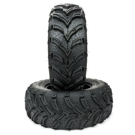 UBesGoo 2 x 6.61 lbs ATV Go Kart Tires 145/70-6 4PR P361 B 4 Ply Rated (Best Rated Atv Tires)