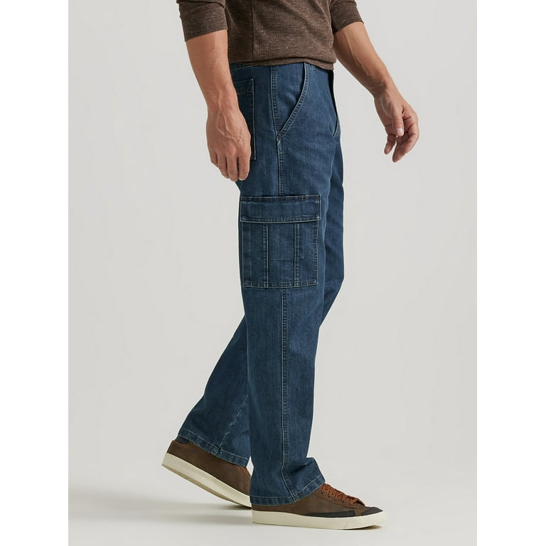 Wrangler Men's Relaxed Fit Cargo Jeans - Walmart.com Wrangler Men's Relaxed Fit Cargo Jeans - Walmart.com