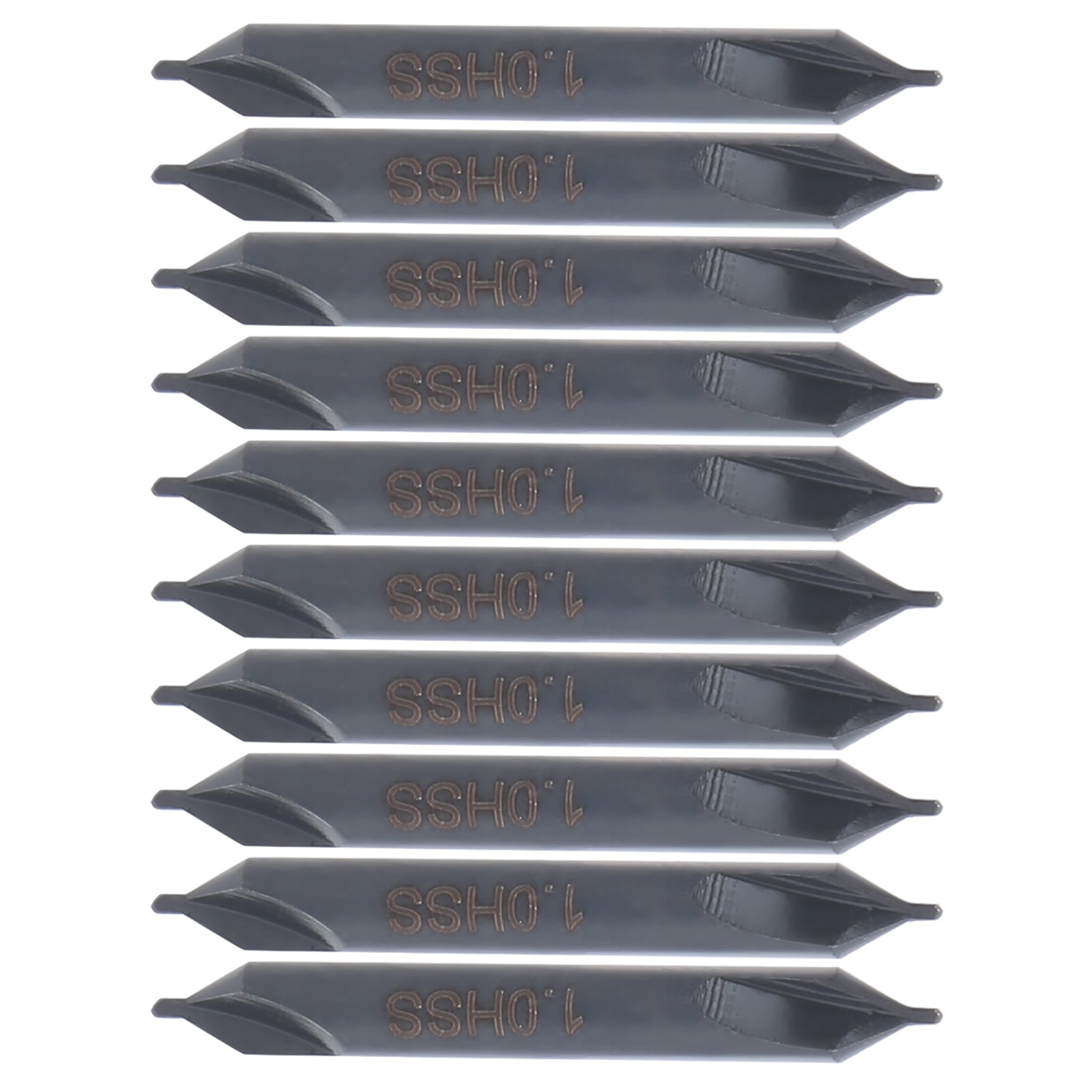 Drill Bit, Center Drill Bit High Hardness Steel With Chip Flute Design