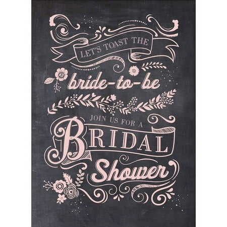 Let's Toast The Bride-To-Be Standard Bridal Shower Invitation