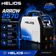 thumbnail image 2 of MAQUINA DE SOLDAR 250 AMPERES INDUSTRIAL HELIOS ARROW 2570 110/220V MMA, MMA PULSADO, TIG PULSADO, 2 of 7