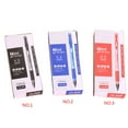 thumbnail image 3 of 12pcs 0.5mm Gel Rollerball Pen Set Pipe Blue/Black/Red pens Draw write Ink Colouring Books Draw Write Pens, 3 of 9