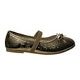thumbnail image 2 of Kensie Girl Ballerinas Low Heel Girls Shoes - Gold, 8, 2 of 6