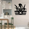 thumbnail image 3 of Craftnamesign Custom Metal Swimming Medal Hanger Wall Art, Swimming Medal Holder, Swimmer Gifts, 3 of 5