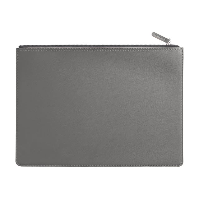 Document Bag Leather High-end Feel For Men And Women Official Briefcase Storage Bag High-end Waterproof Policy Folder