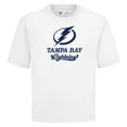 thumbnail image 2 of Men's Levelwear  White Tampa Bay Lightning Team Surge Luxe Signature Knit T-Shirt, 2 of 3