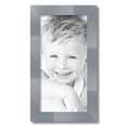 thumbnail image 2 of ArtToFrames 10" x 20" Light Silver Picture Frame, 10x20 inch Silver Wood Poster Frame (WOM-4827), 2 of 7