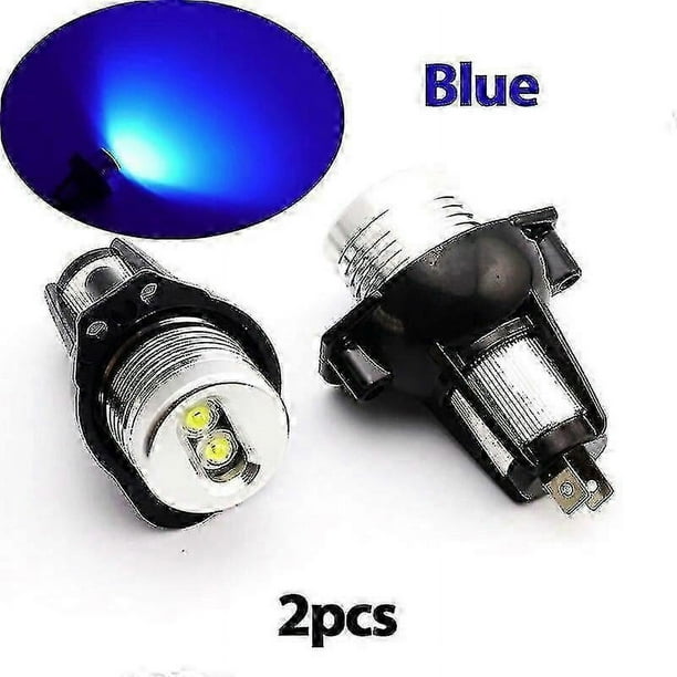 LED Car Angel Eyes Marker Lights Bulbs error free For BMW E90 E91 2005-2008 20W White Red Yellow Blue Green