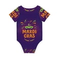 thumbnail image 2 of Rocae Mardi Gras2 for Baby Climbing Clothes Soft Baby Romper for Active Infants Comfortable and Breathable Crawling Jumpsuit Unisex Baby Outfit 9M, 2 of 8