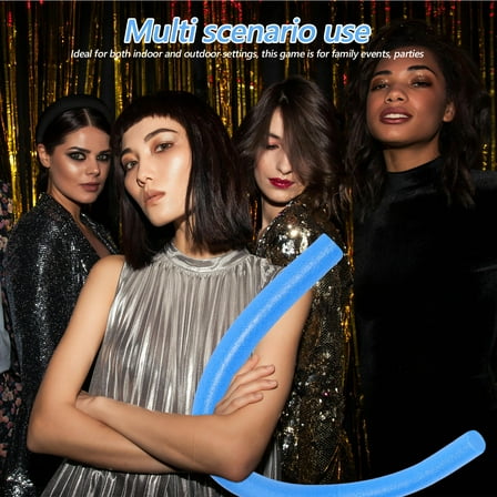 Masteelf Assorted Color Foam Pool Noodles Set of 2 Jumbo Swim Noodles for Party Fun and Floating Activities