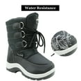thumbnail image 3 of Apakowa Kids Girls Boys Insulated Fur Winter Warm Snow Boots (Toddler/Little Kid), 3 of 7