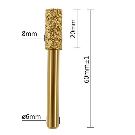 

Diamond Grinding Burr Drill Bit Coarse Rotary Bits Diamond Grinding Burr Drill Bit For Great Gift For DIY Enthusiasts H