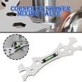 thumbnail image 2 of Multifunctional Wrench Tool, with Level Foam Nozzle, for Pipe Installation, Suitable for Bathroom, Made of Stainless Steel, 2 of 8