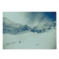 thumbnail image 2 of Winter Cutting Board, Fantasy Lands on Top of the World with Snowy Cliffs and Stones Alps Tranquil Empty, Decorative Tempered Glass Cutting and Serving Board, Large Size, White Blue, by Ambesonne, 2 of 5