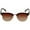 Tortoise, variant on Classic "The Executive" Semi-Rimless Bifocal Reading Sunglasses for Men an Women - Black - 1.25